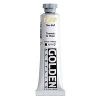 GOLDEN Heavy Body Acrylic Paint, 59 ml – 1370 Titanium Buff