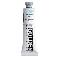 GOLDEN Heavy Body Acrylic Paint, 59 ml – 1577 Light Phthalo Blue