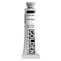 GOLDEN Heavy Body Acrylic Paint, 59 ml – 1240 Payne’s Gray