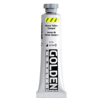 GOLDEN Heavy Body Acrylic Paint, 59 ml – 1191 Hansa Yellow Opaque