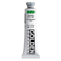 GOLDEN Heavy Body Acrylic Paint, 59 ml – 1250 Permanent Light Green