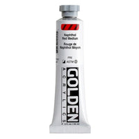 GOLDEN Heavy Body Acrylic Paint, 59 ml – 1220 Naphthol Medium Red