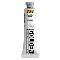 GOLDEN Heavy Body Acrylic Paint, 59 ml – 1225 Nickel Azo Yellow