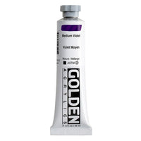 GOLDEN Heavy Body Acrylic Paint, 59 ml – 1572 Medium Violet