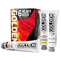 Golden Heavy Body acrylverfset Essentials 6 × 59 ml