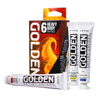 Golden Heavy Body acrylverfset Intro 6 × 22 ml