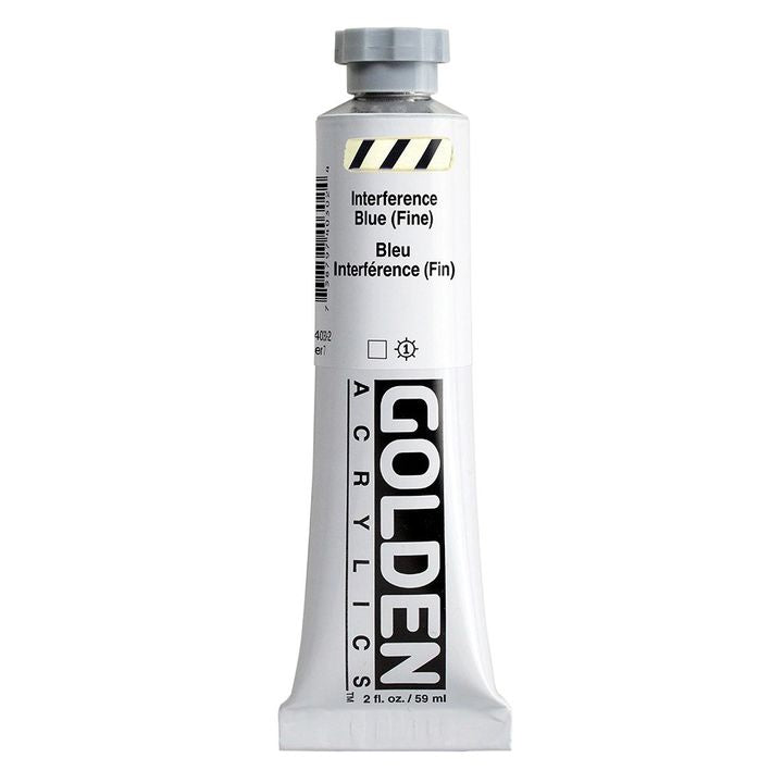 GOLDEN Heavy Body Interference Acrylic Paint 59 ml – 4030 blue