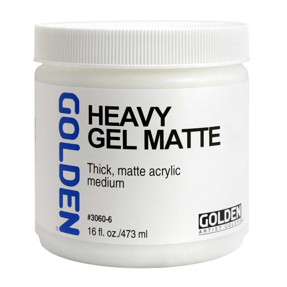 Golden Heavy Gel Matte acrylgelmedium
