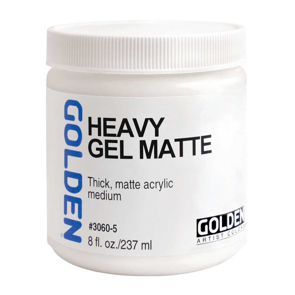 Golden Heavy Gel Matte acrylgelmedium