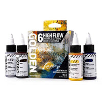 Golden High Flow acrylverfset Drawing & Lettering 6 × 30 ml