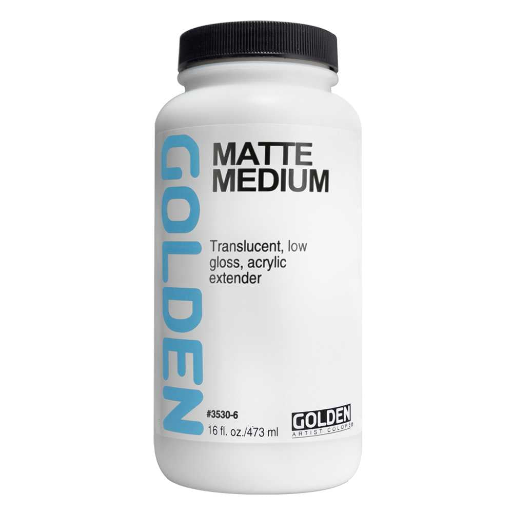 Golden Matte Medium vloeibaar mat acrylmedium