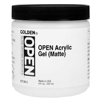 Golden Open Acrylic Gel gelmedium, mat, 237 ml