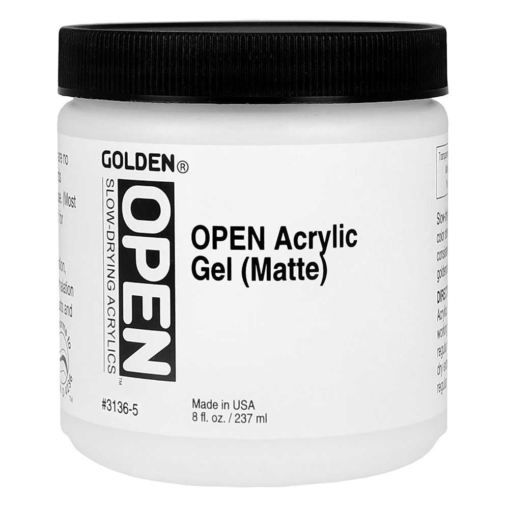 Golden Open Acrylic Gel gelmedium, mat, 237 ml