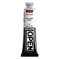 GOLDEN OPEN Slow-Drying Acrylic Paint, 59 ml – 7020 Burnt Sienna