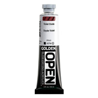 GOLDEN OPEN Slow-Drying Acrylic Paint, 59 ml – 7405 Violet Oxide