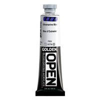 GOLDEN OPEN Slow-Drying Acrylic Paint, 59 ml – 7400 Ultramarine Blue