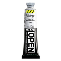 GOLDEN OPEN Slow-Drying Acrylic Paint, 59 ml – 7009 Benzimidazolone Yellow Light