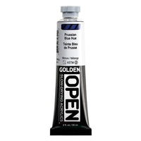 GOLDEN OPEN Slow-Drying Acrylic Paint, 59 ml – 7460 Prussian Blue Hue