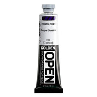 GOLDEN OPEN Slow-Drying Acrylic Paint, 59 ml – 7150 Dioxazine Violet