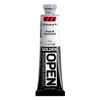 GOLDEN OPEN Slow-Drying Acrylic Paint, 59 ml – 7310 Quinacridone Red