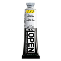 GOLDEN OPEN Slow-Drying Acrylic Paint, 59 ml – 7110 Cadmium Yellow Dark