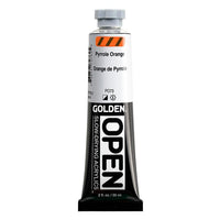 GOLDEN OPEN Slow-Drying Acrylic Paint, 59 ml – 7276 Pyrrole Orange