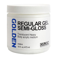 Golden Regular Gel Semi-Gloss gelmedium, zijdeglans