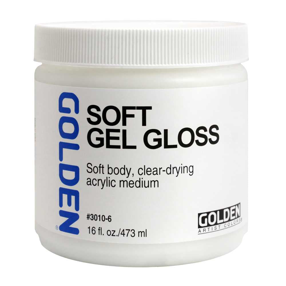 Golden Soft Gel Gloss gelmedium, glanzend – 237 ml en 473 ml – afbeelding 2