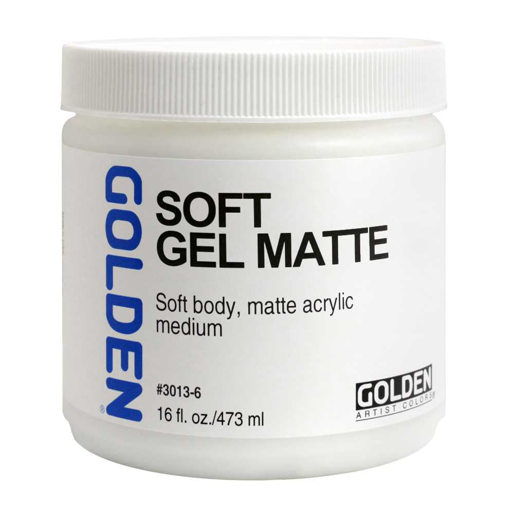 Golden Soft Gel Matte gelmedium, mat