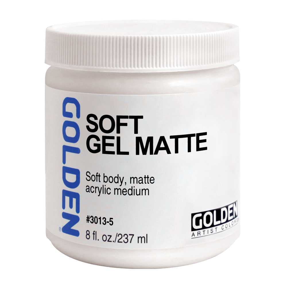 Golden Soft Gel Matte gelmedium, mat