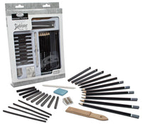Graphite Sketching Set, Paper Box