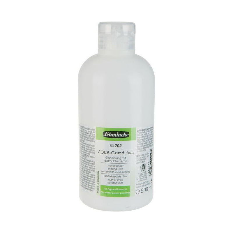 Grondering voor aquarel Schmincke AQUA-Grund fijn 500 ml