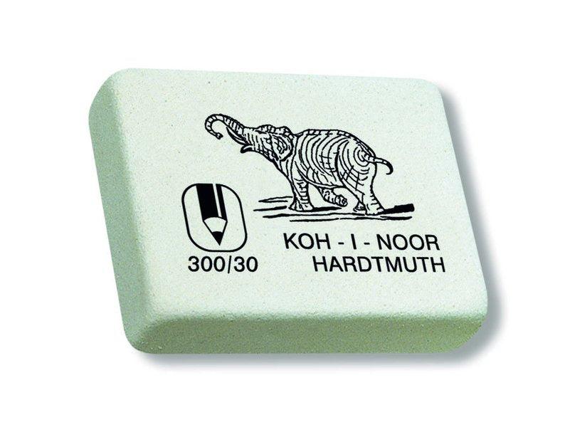 KOH-I-NOOR zachte gum 300 voor grafiet, 3B–3H – afbeelding 2