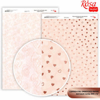 Hearts A4 Scrapbooking Paper | various shades — image 5
