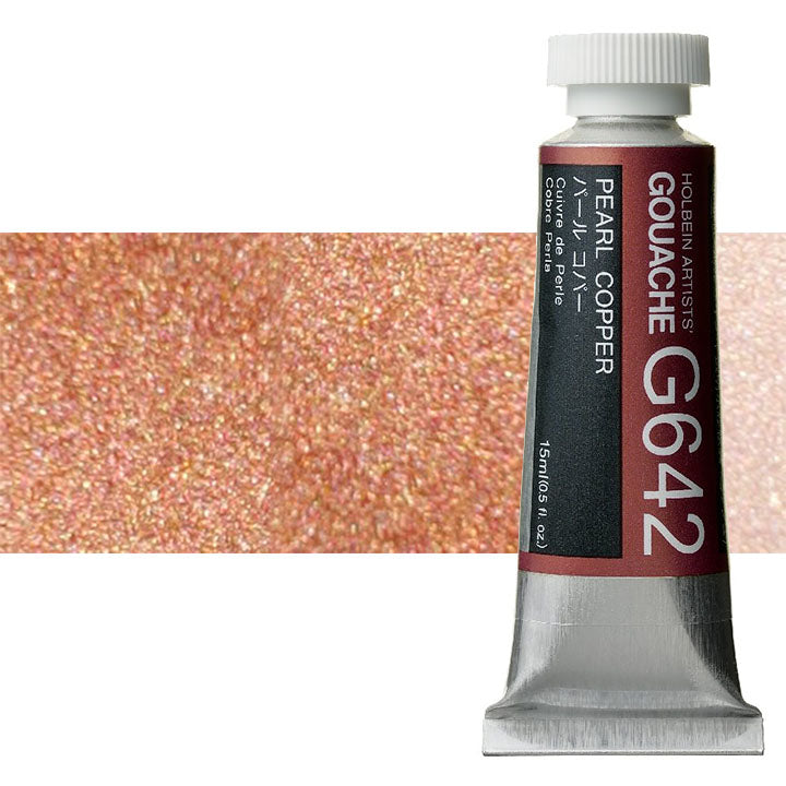 Holbein Artists Professional Gouache 15 ml | Metallic Shades — image 4