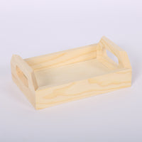 Houten dienblad Pentart, 13 × 9 × 4,5 cm