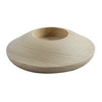 Houten theelichthouder Pentart schijf 3, 10 × 3 cm
