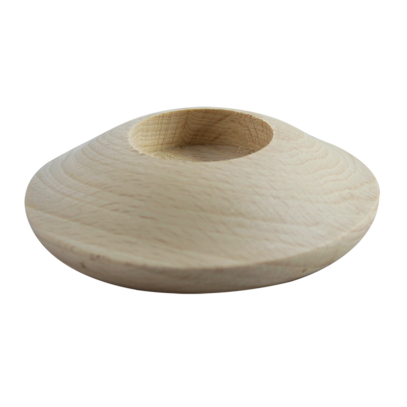Houten theelichthouder Pentart schijf 3, 10 × 3 cm