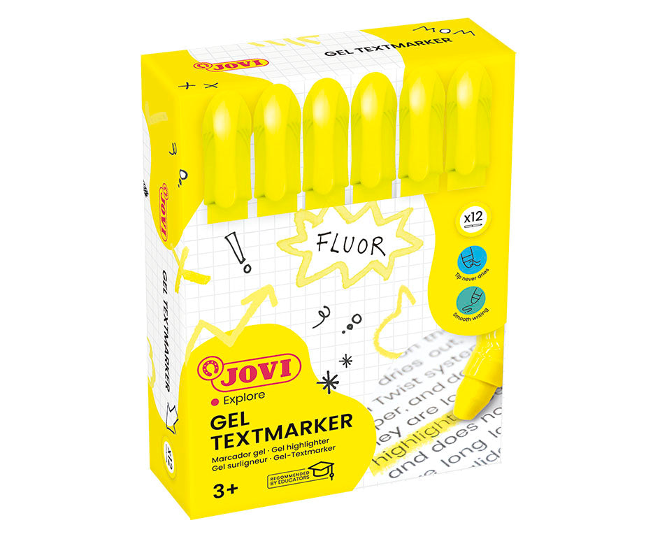 JOVI gelmarkeerstift geel