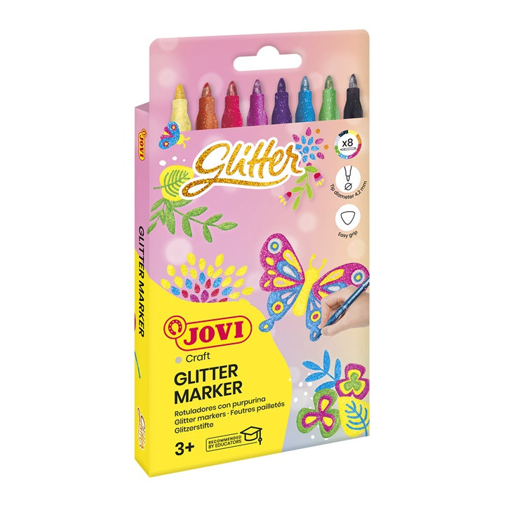 JOVI Glitter Marker Set of 8 — image 1