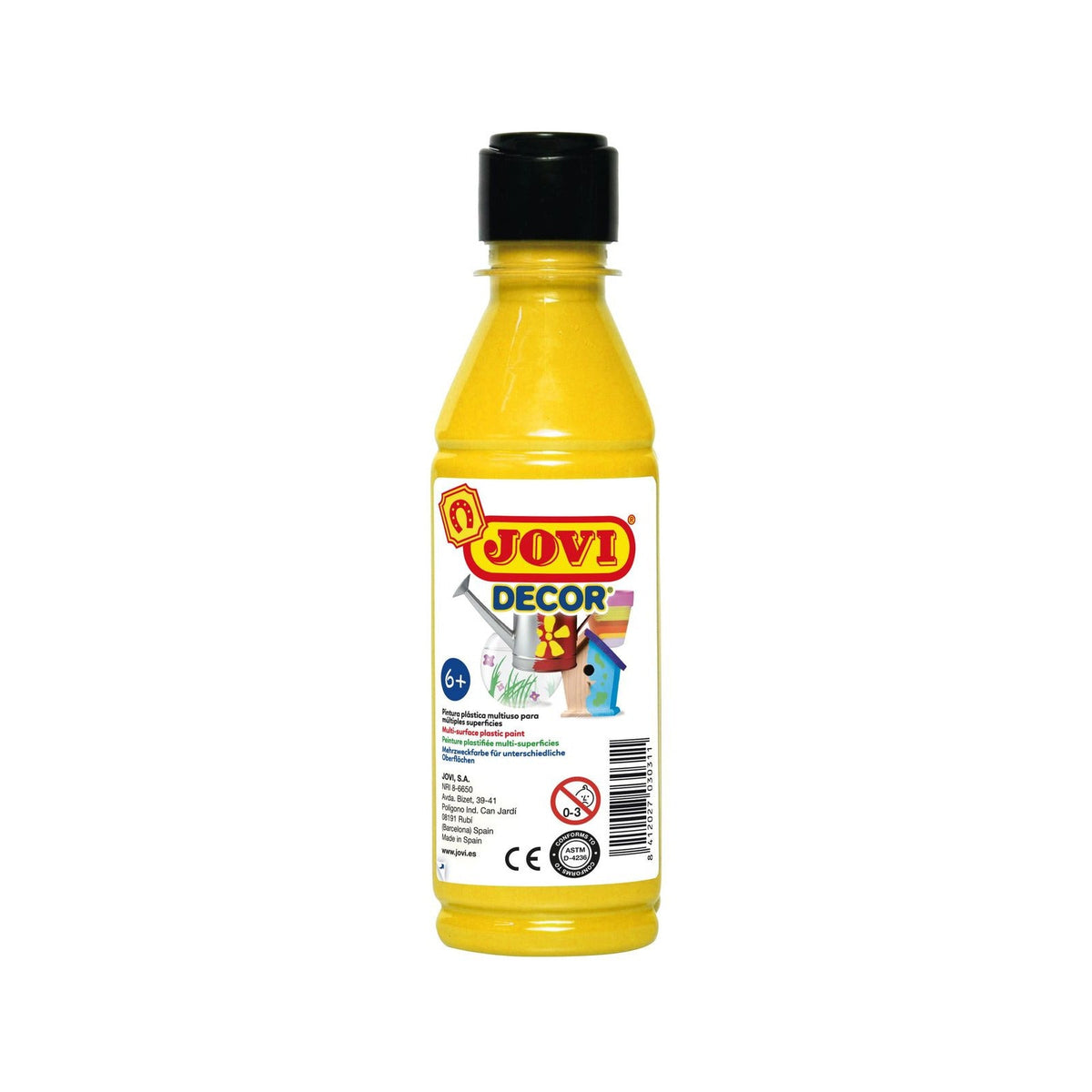 JOVI Jovidecor acrylverf 250 ml – geel