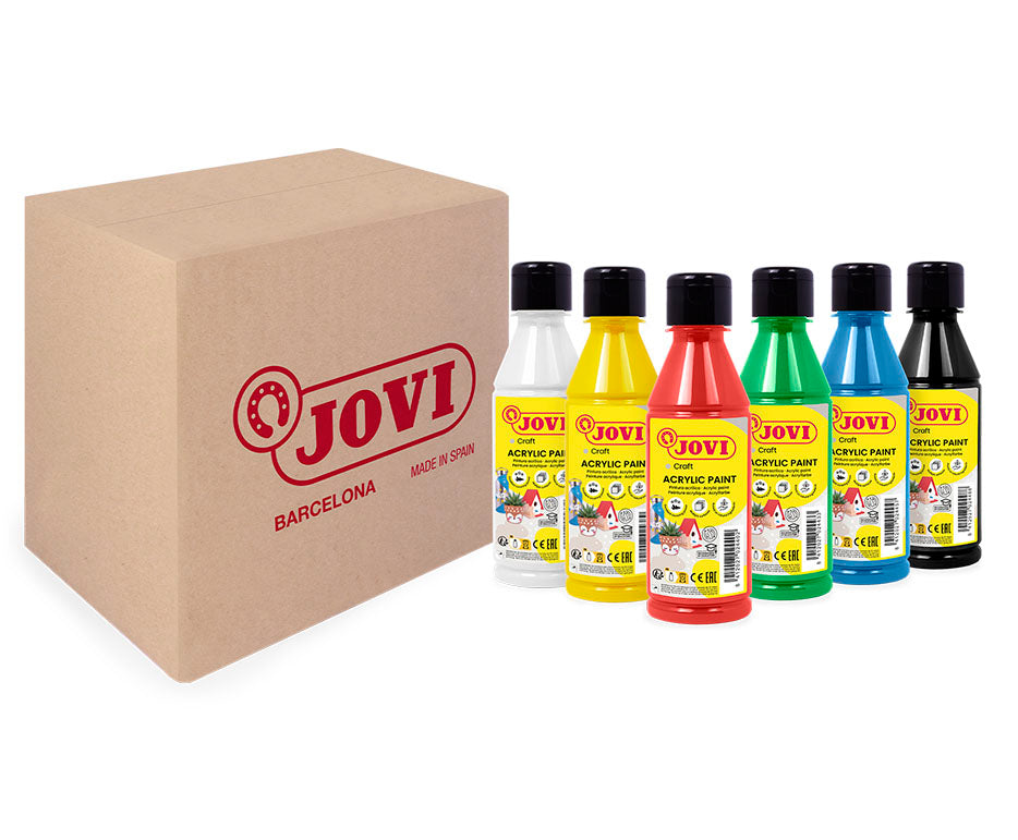 JOVI Jovidecor acrylverfset 6 × 250 ml, variant A