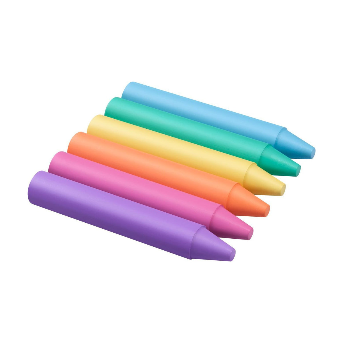 JOVI Jumbo round wax crayons pastel set of 60 pcs with sharpener
