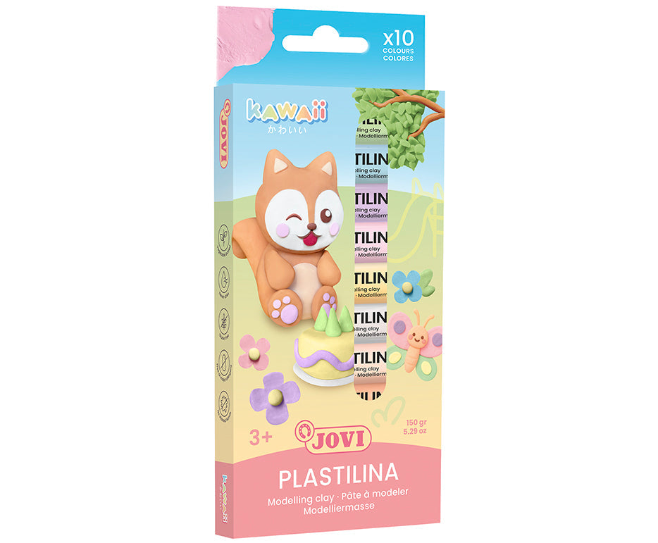 JOVI Kawaii plasticine 10 × 15 g