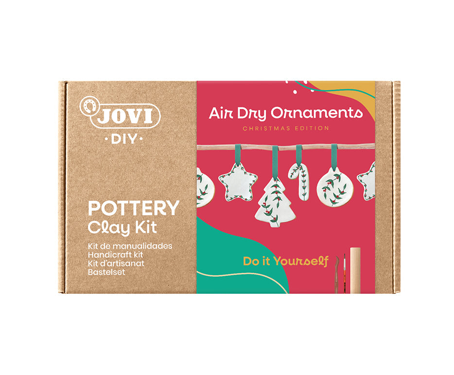 JOVI Kraft boetseerset Christmas Edition, 21-delig