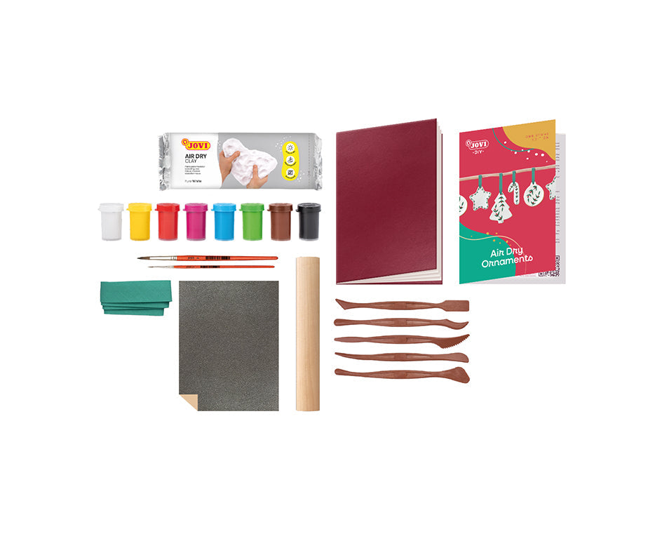 JOVI Kraft boetseerset Christmas Edition, 21-delig