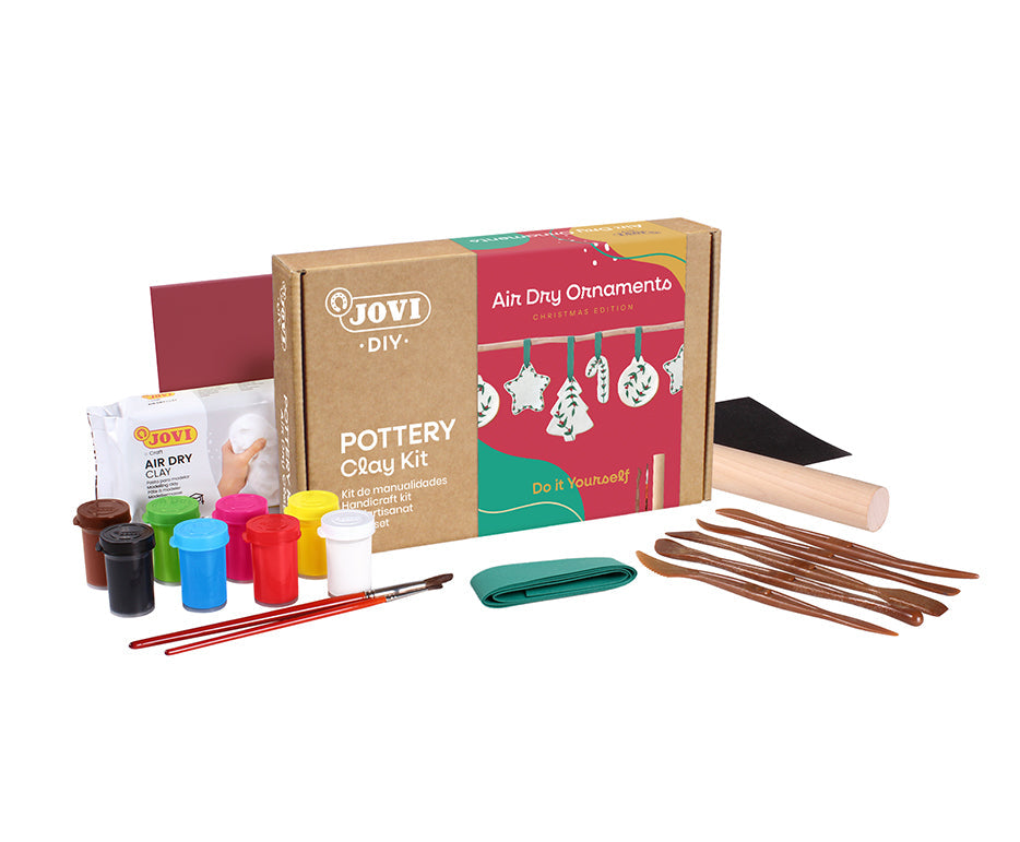 JOVI Kraft boetseerset Christmas Edition, 21-delig