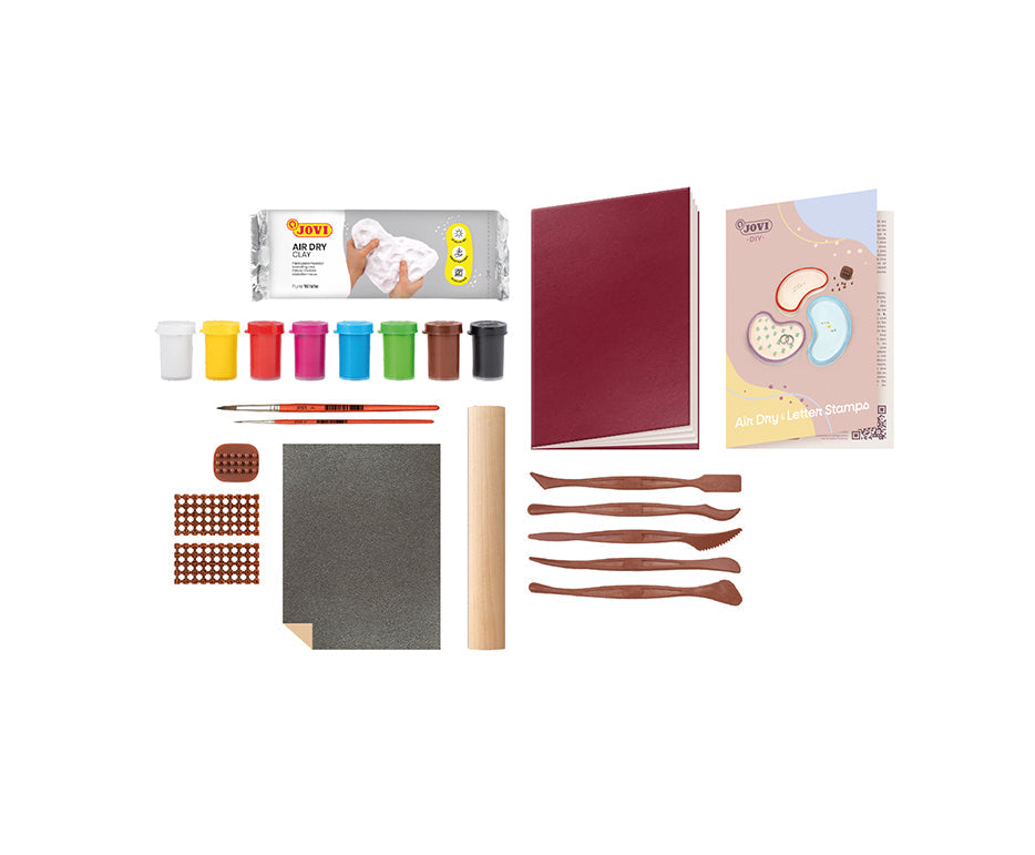 JOVI Kraft kleiset bladstempels maken met Air Dry