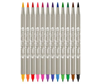 JOVI Lettering aquarelmarkers met dubbele punt, set van 12