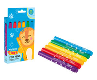 JOVI My First Jumbo viltstiften voor kinderen, set van 6